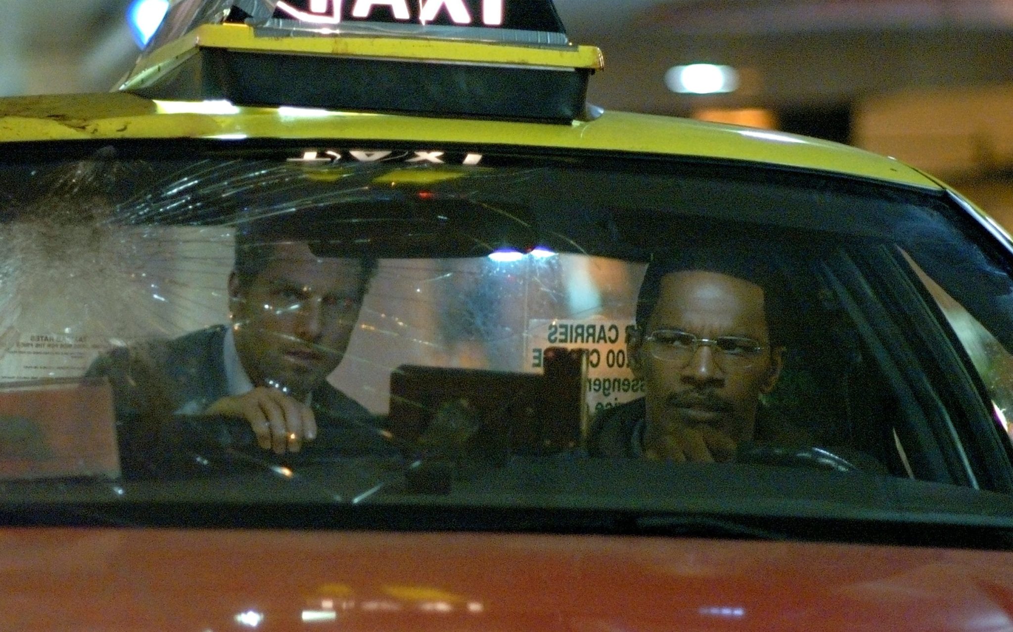 Tom Cruise and Jamie Foxx in Collateral