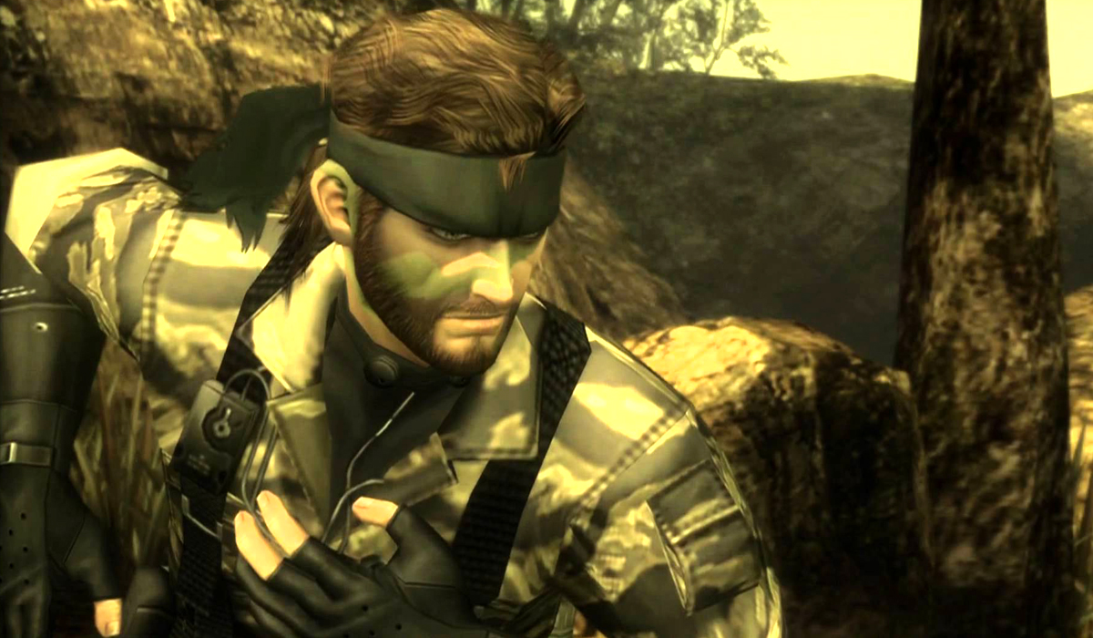 Snake wears camo in Metal Gear Solid 3